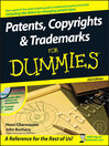 Patents, Copyrights & Trademarks For Dummies® (eBook)